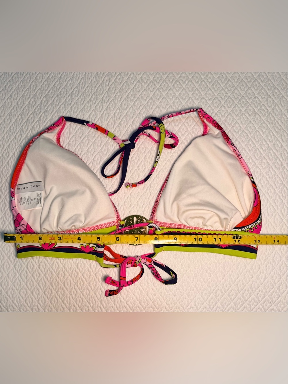 Trina Turk 3-piece Bikini & Tankini Swim Set, size 8, 10 - Picture 7 of 10
